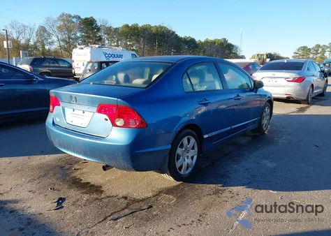 2007 Honda Civic Lx из США, поврежденный, VIN 1HGFA16577L118041